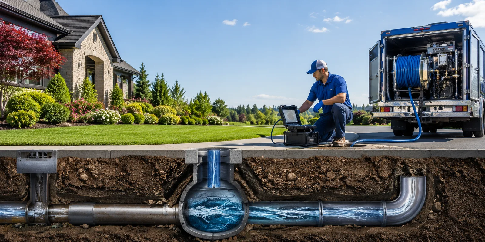 Drainage restoration information for Leavenworth, IN